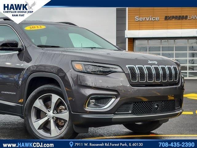 used 2022 Jeep Cherokee car, priced at $27,244