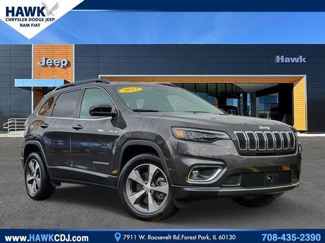 used 2022 Jeep Cherokee car, priced at $27,244