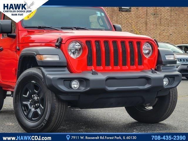 used 2023 Jeep Wrangler car, priced at $31,317