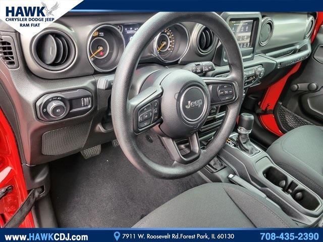 used 2023 Jeep Wrangler car, priced at $31,317