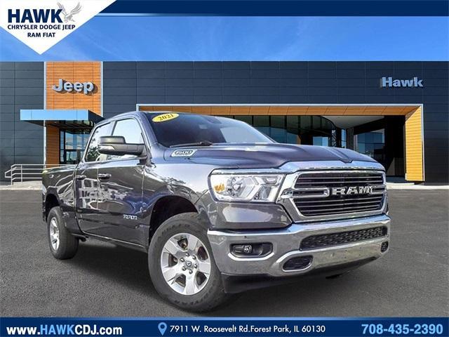 used 2021 Ram 1500 car, priced at $33,646