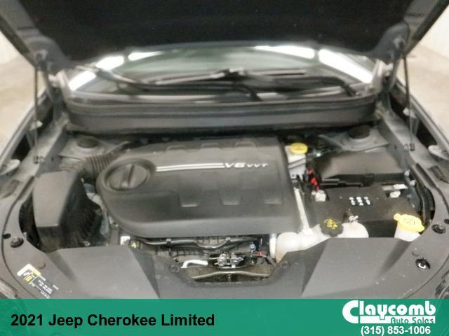 used 2021 Jeep Cherokee car, priced at $30,888