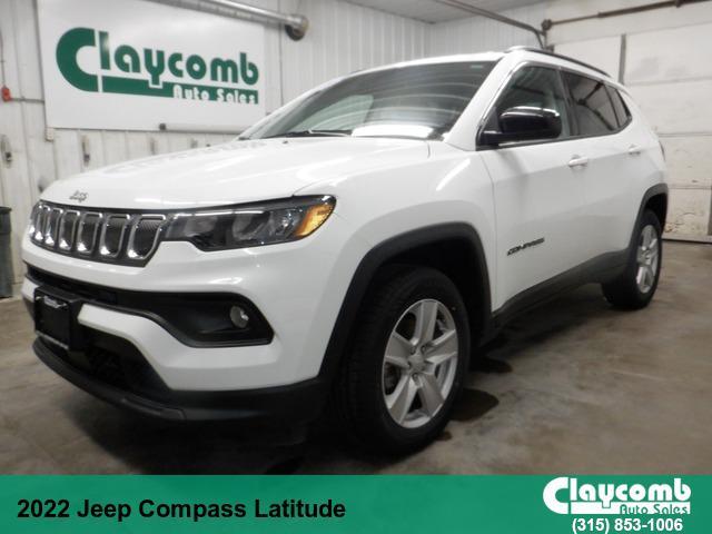 used 2022 Jeep Compass car, priced at $21,988