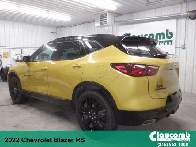 used 2022 Chevrolet Blazer car, priced at $36,988