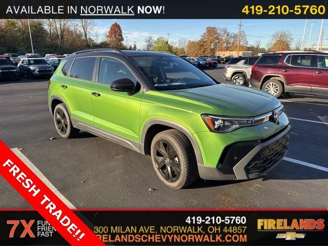 used 2025 Volkswagen Taos car, priced at $27,000