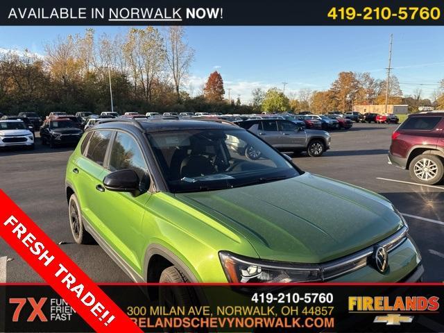 used 2025 Volkswagen Taos car, priced at $27,000