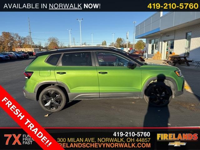 used 2025 Volkswagen Taos car, priced at $27,000