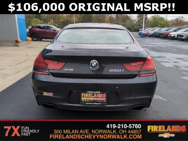 used 2015 BMW 650 Gran Coupe car, priced at $11,500