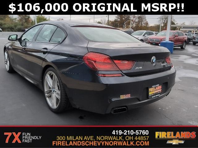 used 2015 BMW 650 Gran Coupe car, priced at $11,500