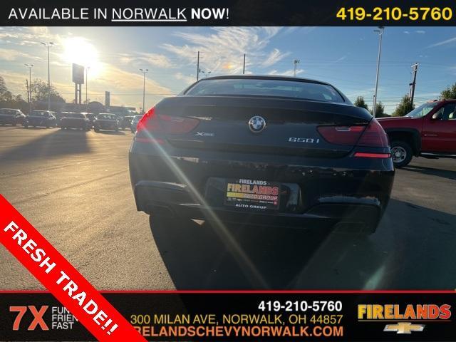 used 2015 BMW 650 Gran Coupe car, priced at $13,000
