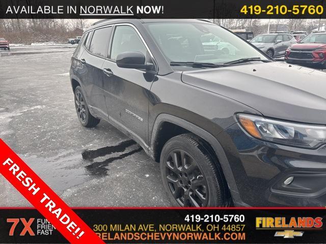 used 2023 Jeep Compass car, priced at $20,250