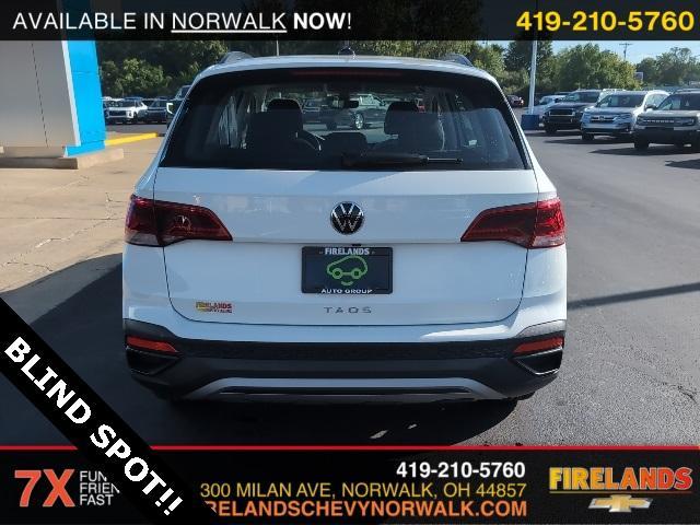 used 2024 Volkswagen Taos car, priced at $21,250