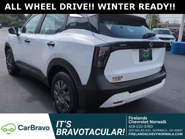 used 2025 Nissan Kicks car, priced at $22,000