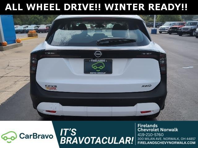 used 2025 Nissan Kicks car, priced at $22,000