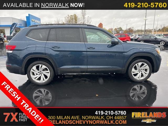 used 2022 Volkswagen Atlas car, priced at $31,500