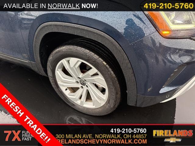 used 2022 Volkswagen Atlas car, priced at $31,500