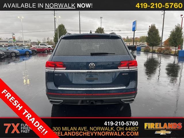 used 2022 Volkswagen Atlas car, priced at $31,500