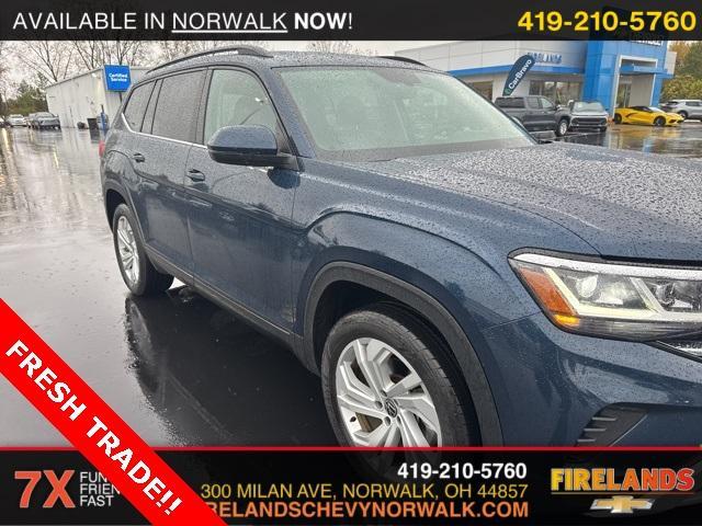 used 2022 Volkswagen Atlas car, priced at $31,500