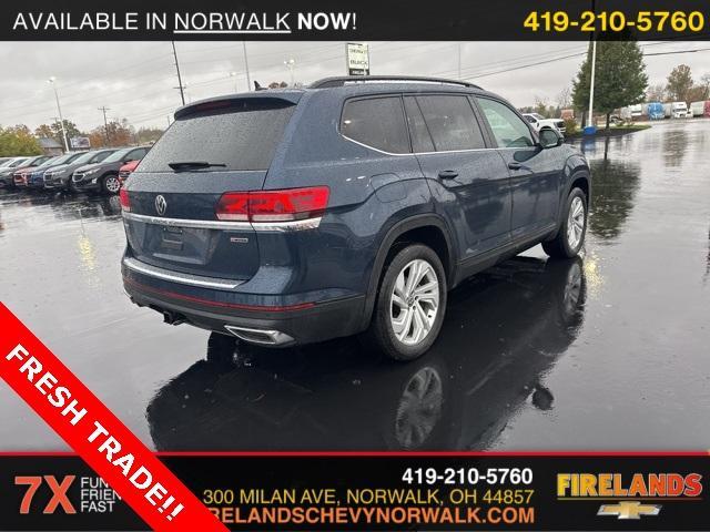 used 2022 Volkswagen Atlas car, priced at $31,500