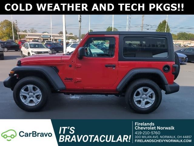 used 2022 Jeep Wrangler car, priced at $31,500