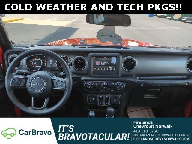 used 2022 Jeep Wrangler car, priced at $31,500