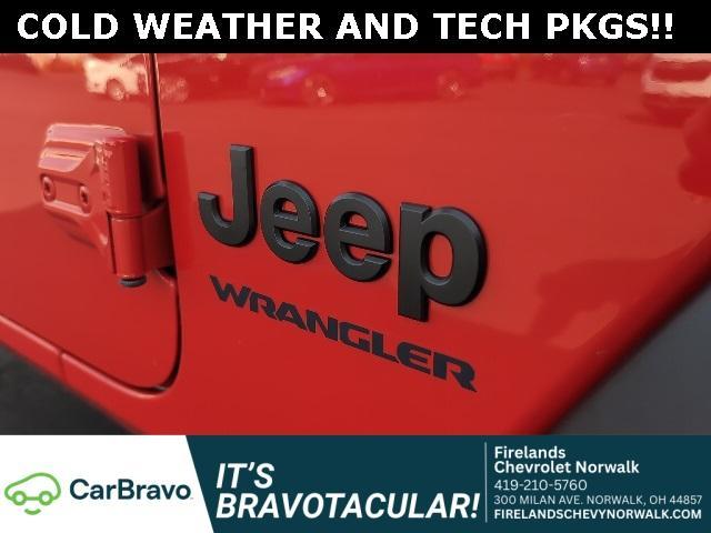 used 2022 Jeep Wrangler car, priced at $31,500