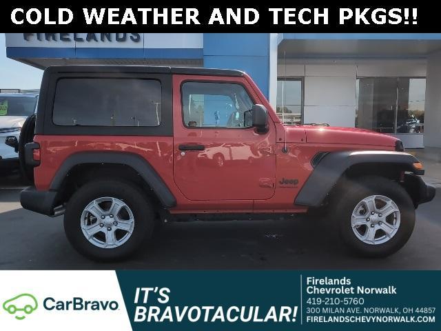 used 2022 Jeep Wrangler car, priced at $31,500
