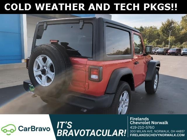 used 2022 Jeep Wrangler car, priced at $31,500