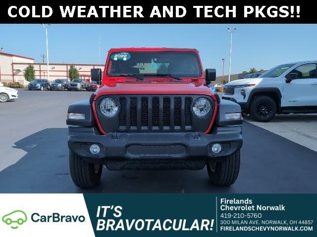used 2022 Jeep Wrangler car, priced at $31,500