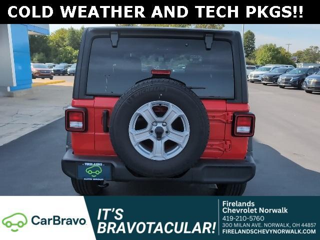 used 2022 Jeep Wrangler car, priced at $31,500