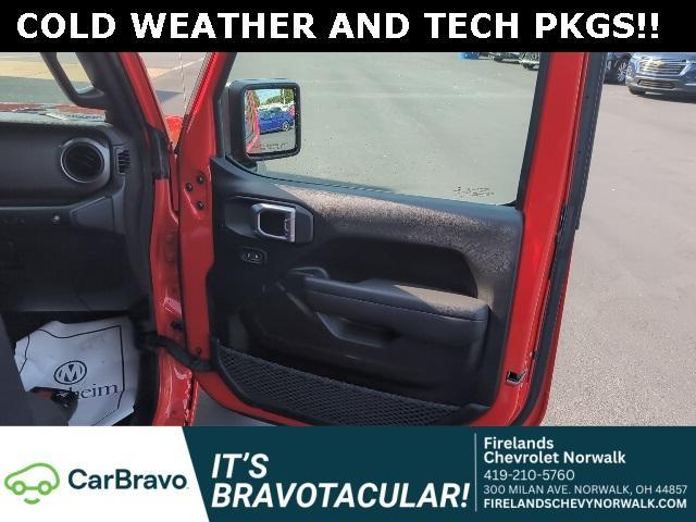 used 2022 Jeep Wrangler car, priced at $31,500