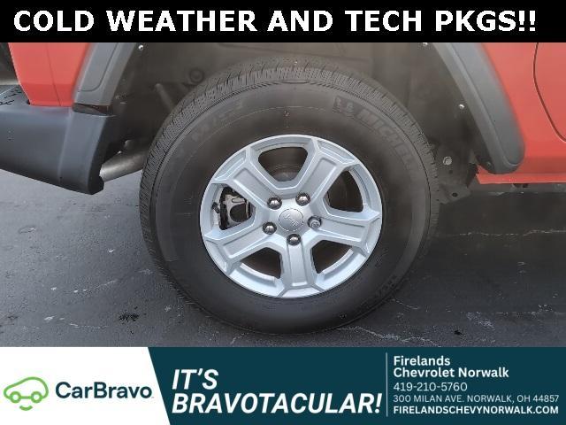 used 2022 Jeep Wrangler car, priced at $31,500