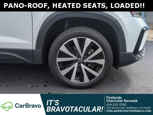 used 2024 Volkswagen Taos car, priced at $25,500
