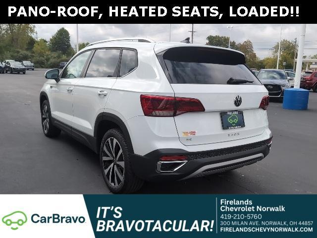 used 2024 Volkswagen Taos car, priced at $25,500