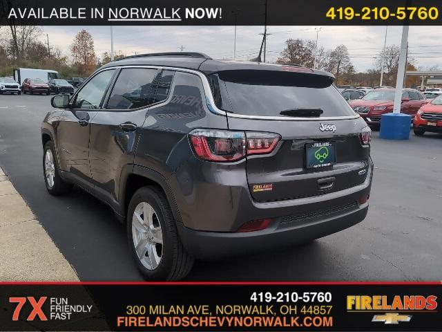 used 2022 Jeep Compass car, priced at $20,000