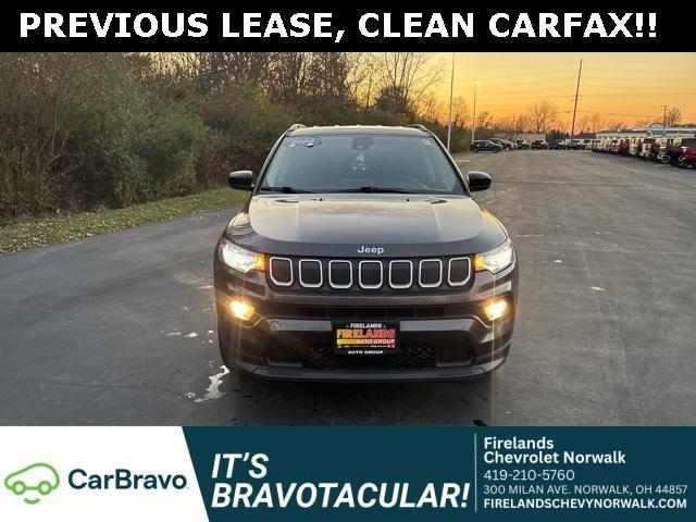 used 2022 Jeep Compass car, priced at $19,750