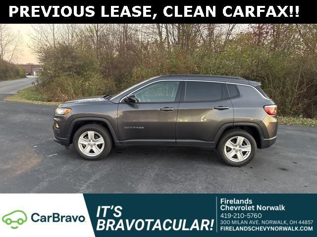 used 2022 Jeep Compass car, priced at $19,750