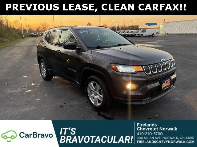 used 2022 Jeep Compass car, priced at $19,750