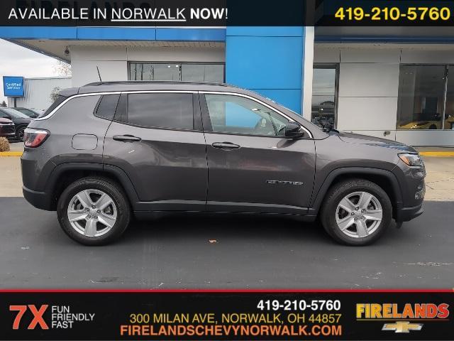 used 2022 Jeep Compass car, priced at $20,000