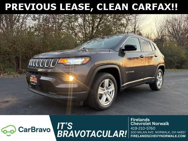 used 2022 Jeep Compass car, priced at $19,750