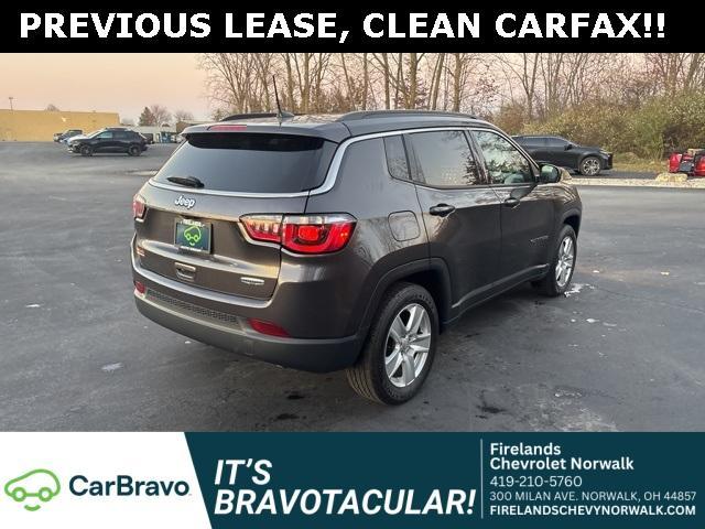 used 2022 Jeep Compass car, priced at $19,750