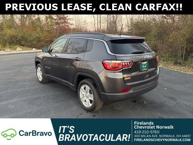used 2022 Jeep Compass car, priced at $19,750