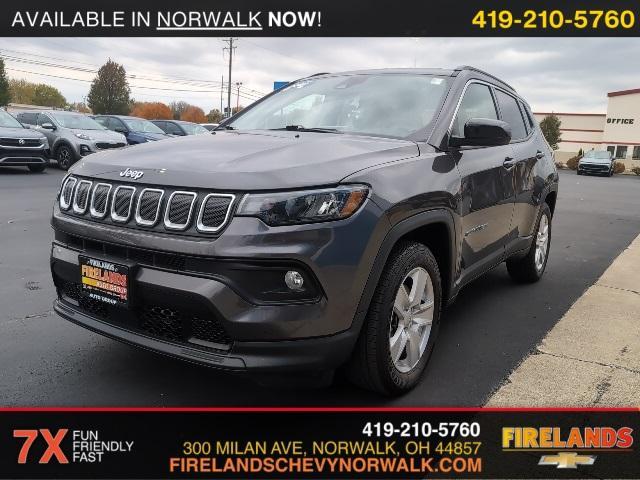 used 2022 Jeep Compass car, priced at $20,000