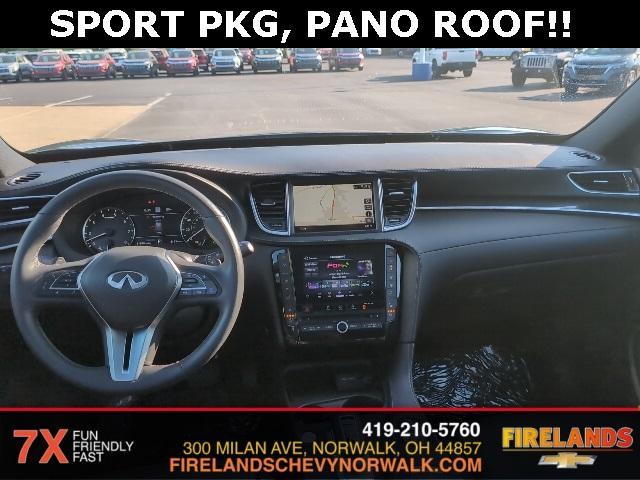 used 2024 INFINITI QX50 car, priced at $37,000