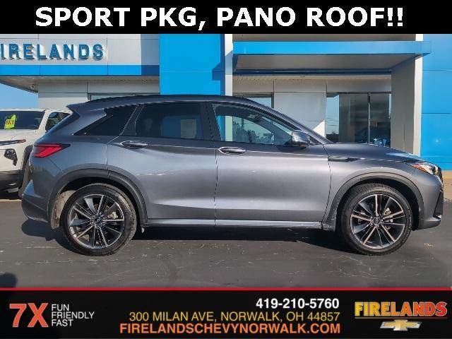 used 2024 INFINITI QX50 car, priced at $37,000