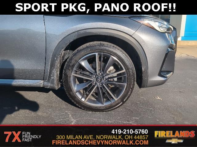 used 2024 INFINITI QX50 car, priced at $37,000
