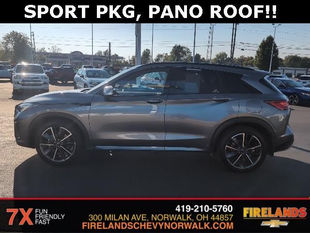 used 2024 INFINITI QX50 car, priced at $37,000