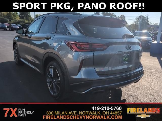 used 2024 INFINITI QX50 car, priced at $37,000