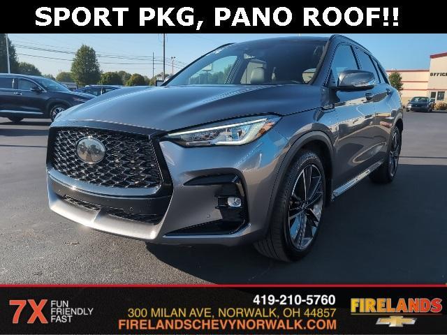used 2024 INFINITI QX50 car, priced at $37,000