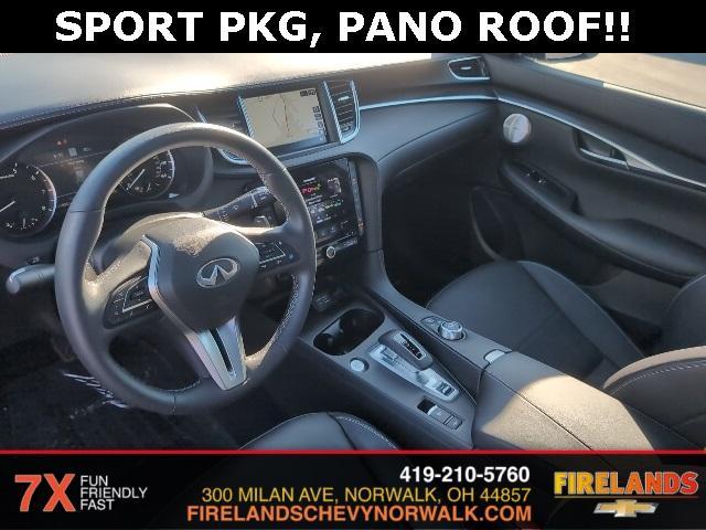 used 2024 INFINITI QX50 car, priced at $37,000